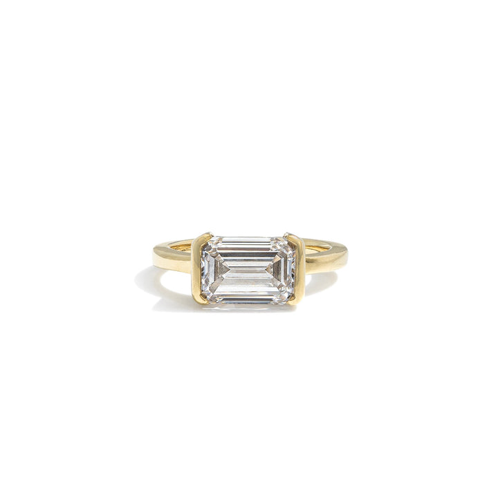 Custom East-West Diamond Ring