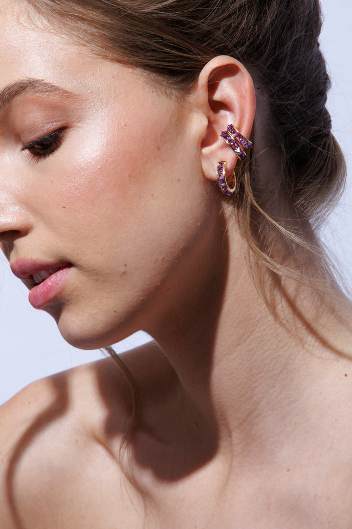 Large Stud Ear Cuff