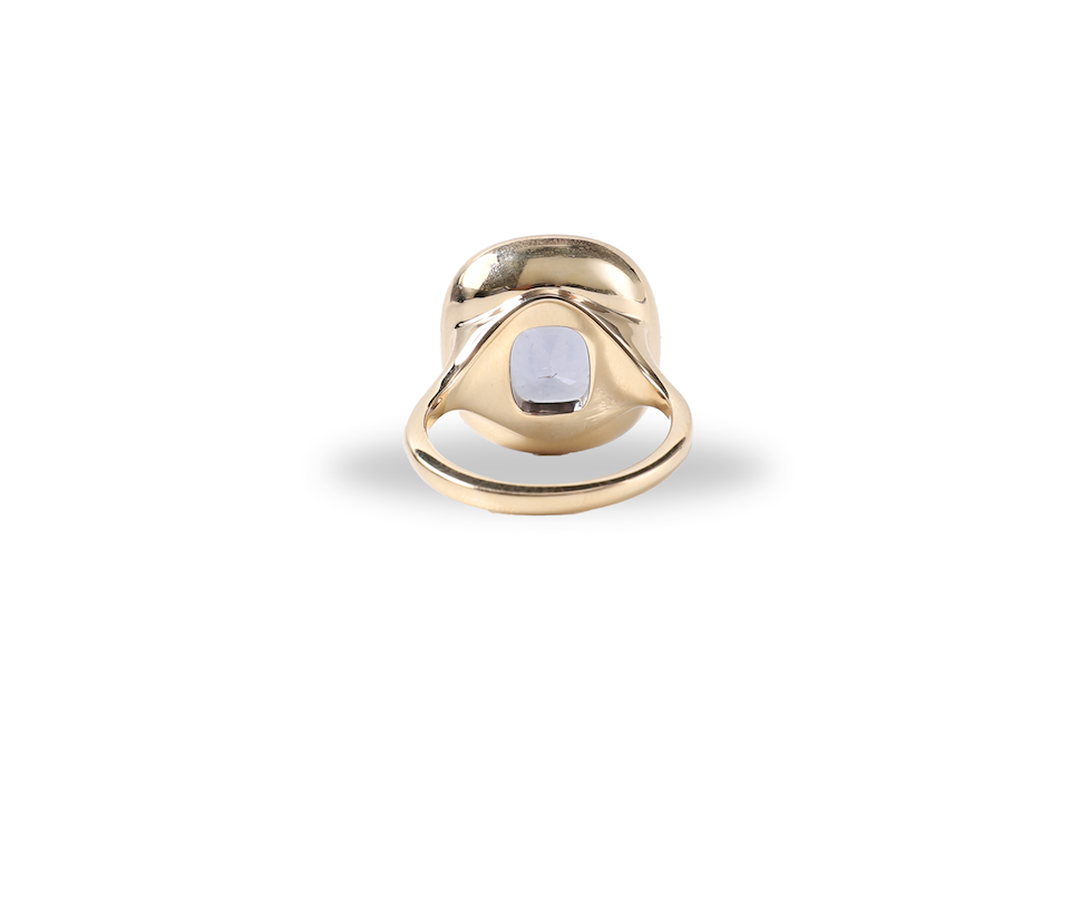 One-of-a-Kind Ring in Lilac Spinel