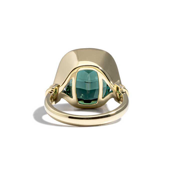 One-of-a-Kind Lagoon Tourmaline Ring
