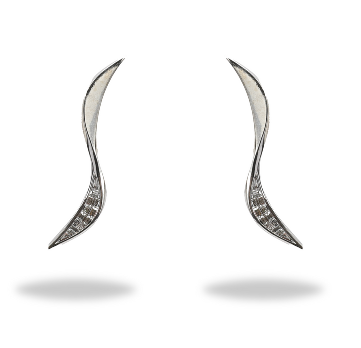 Swoop Diamond Earring