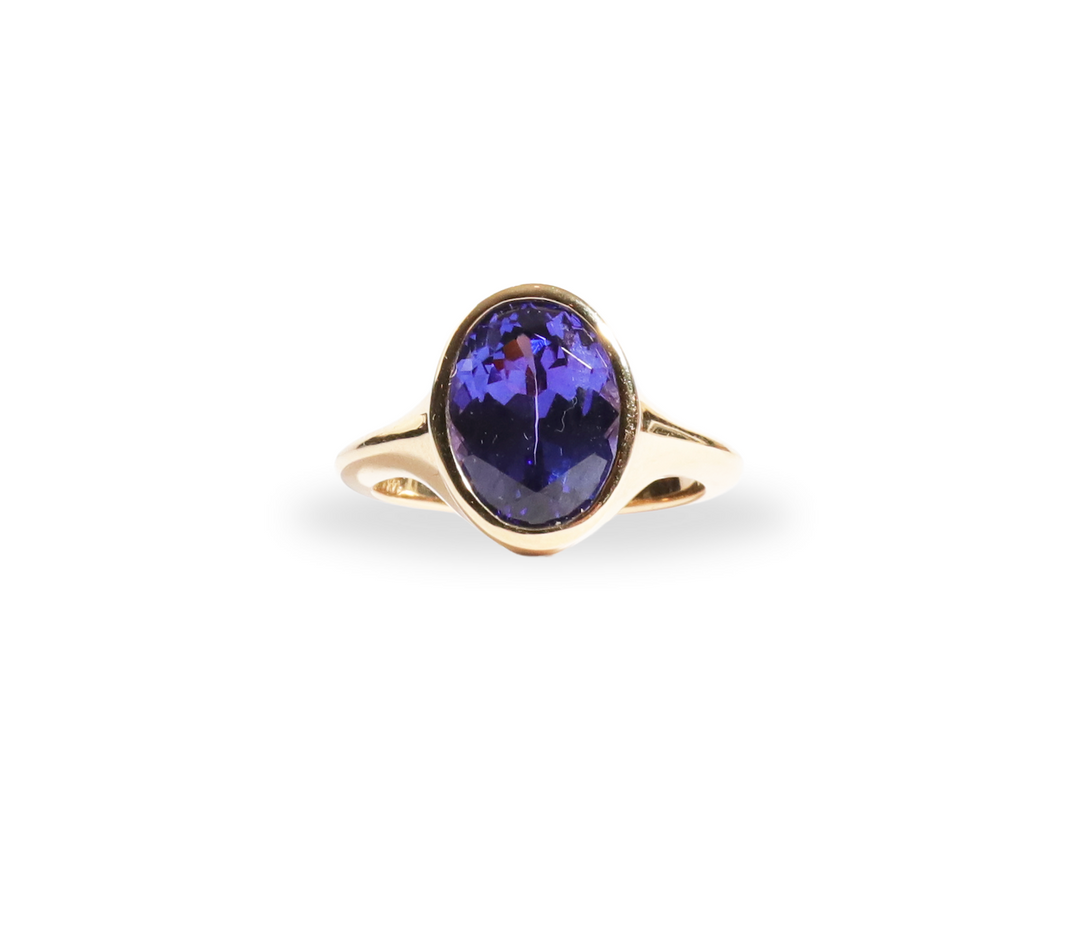 One-of-a-Kind Cocktail Ring in Tanzanite