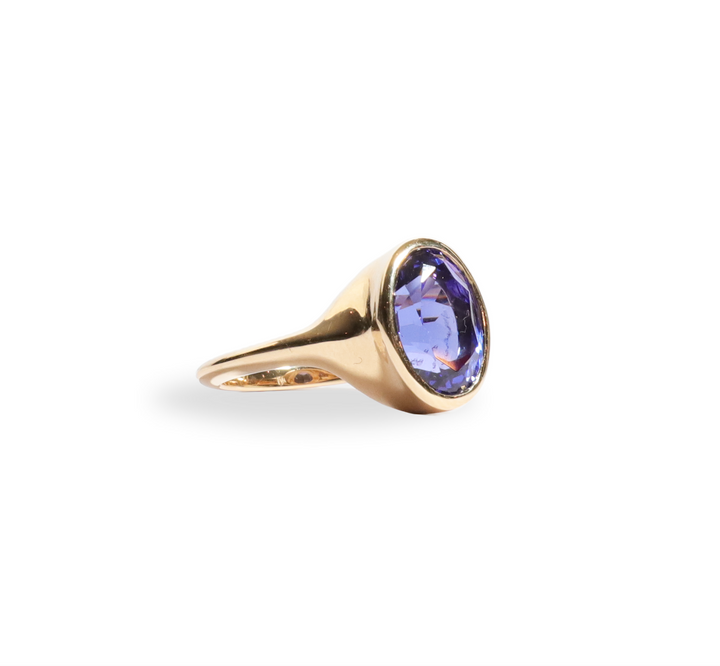 One-of-a-Kind Cocktail Ring in Tanzanite