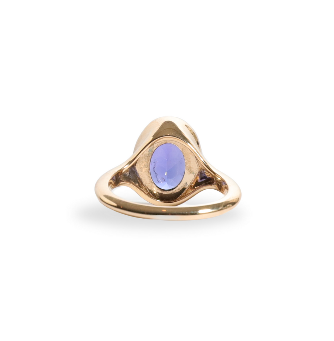 One-of-a-Kind Cocktail Ring in Tanzanite